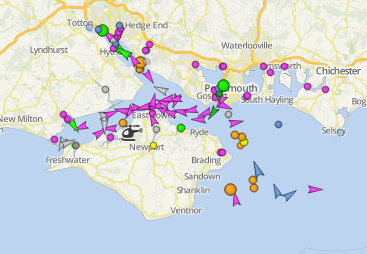 Towards an AIS Vessel Track Overlay